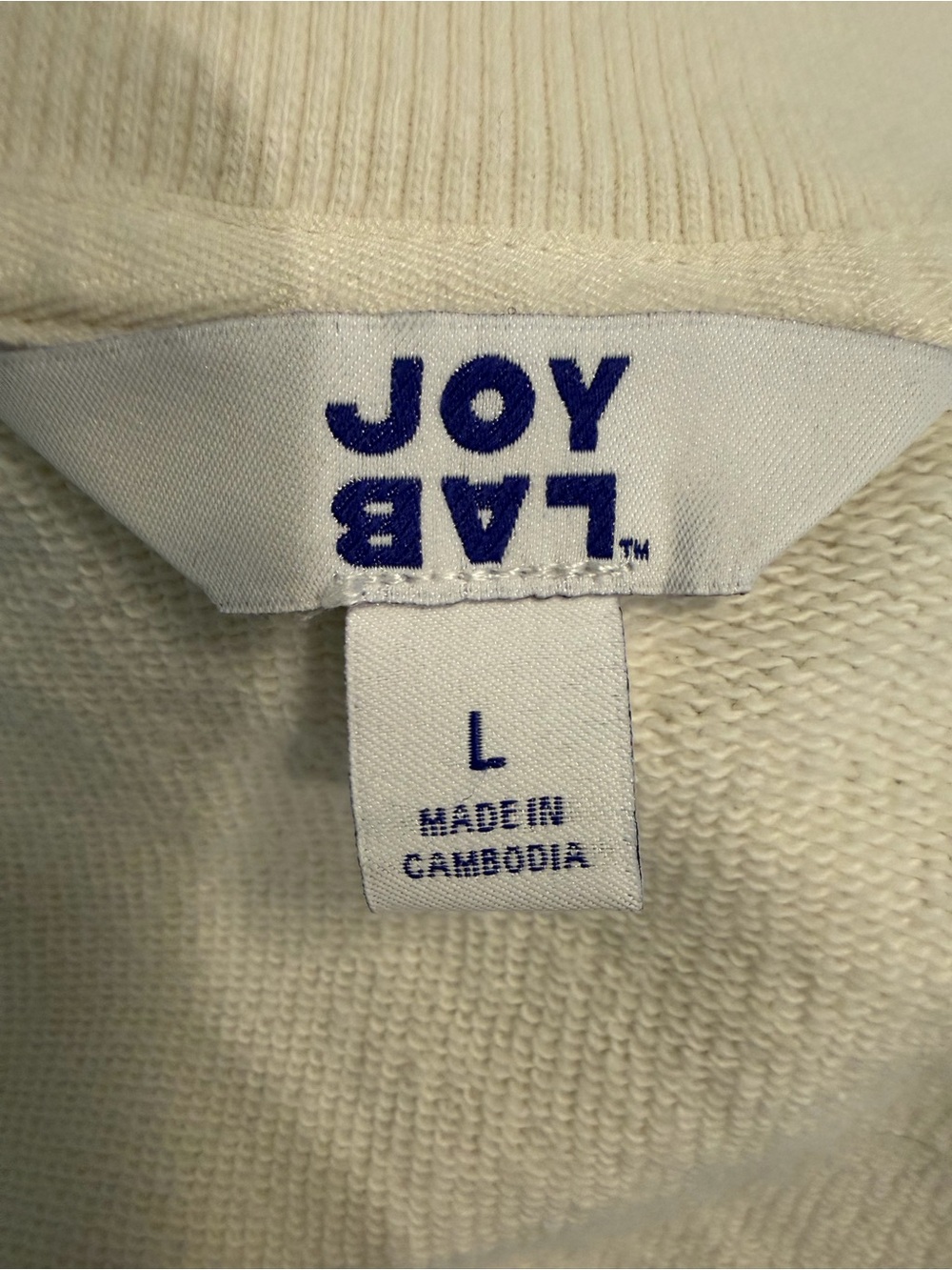 JoyLab Cream Open-Front Cropped Jacket - Picture 3 of 3